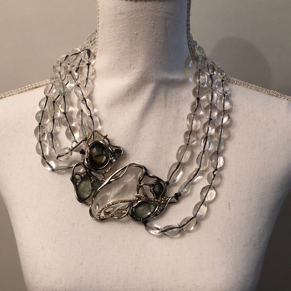 Alexis Bittar statement necklace